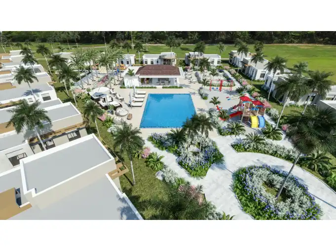 Hermosa Villa de Dos Niveles en atractivo proyecto en Punta Cana República Dominicana