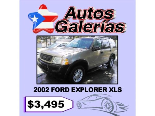 2002 FORD EXPLORER XLS -TRAIGA SU OFERTA