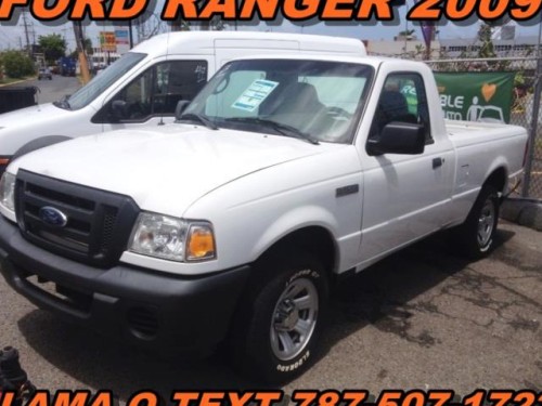 2009 FORD RANGER XL BLANCA $0 PRONTO LLAMA