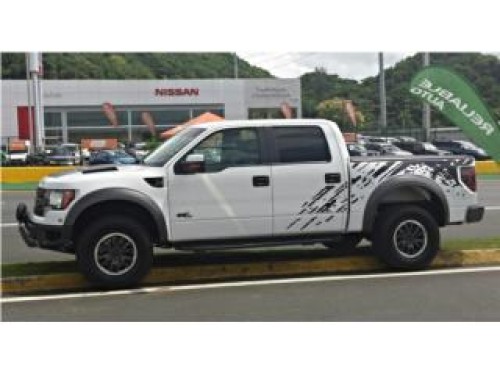 2011 FORD RAPTOR SVT 6.2 4 PTS BLANCA