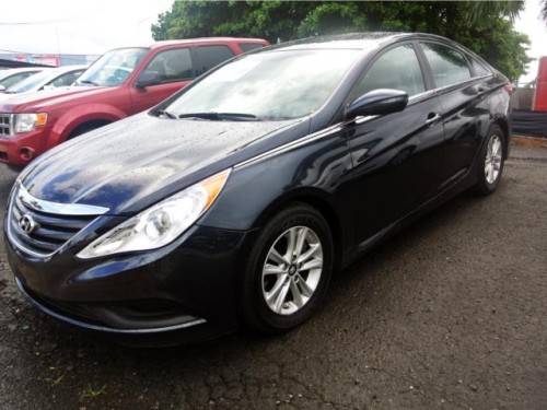 2014 HYUNDAI SONATA 4DR SDN 2.4L AU AZUL