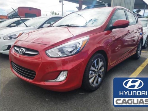 2017 HYUNDAI Accent GL Hatchback Red