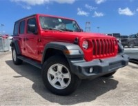 2023 JEEP WRANGLER UNLIMITED SPORT CHERRY