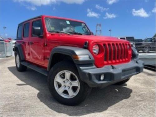 2023 JEEP WRANGLER UNLIMITED SPORT CHERRY