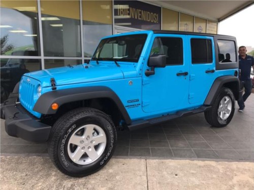 Acabado de llegar Jeep Wrangler 2017 Gobyblue