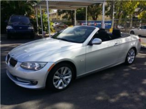 BMW 328i convertible silver