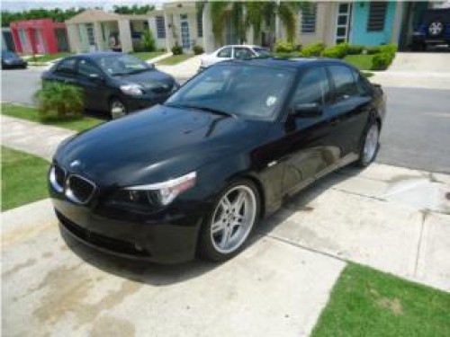 BMW 545i negro 2004 11900