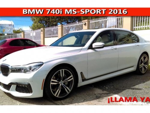 BMW 740i M Sport 2016 IMPORTADO