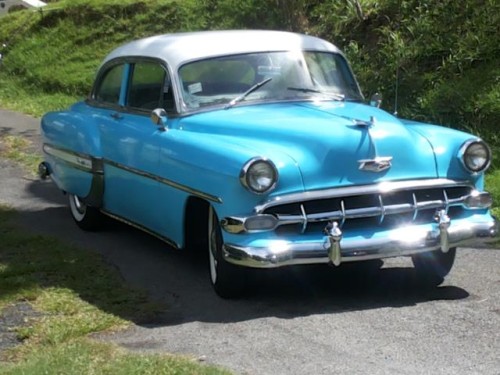 Belair 1954 con postes