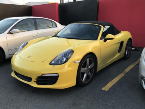 Boxster 2014 Solo 19k millasAmarillo