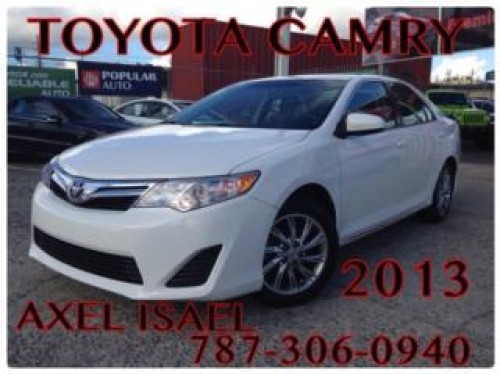 CAMRY LE BLANCO 2013 PAGANDO $353.