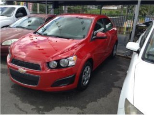 CHEVY SONIC 2012 SUPER ECONOMICO