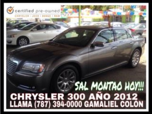 CHRYSLER 300 AÃ?O 2012 ASIENTOS EN PIEL