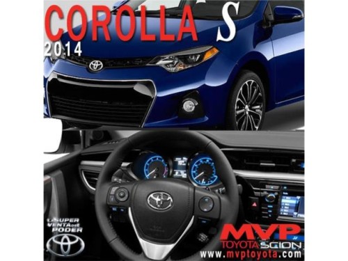 COROLLA 2014 S BONOS $2000