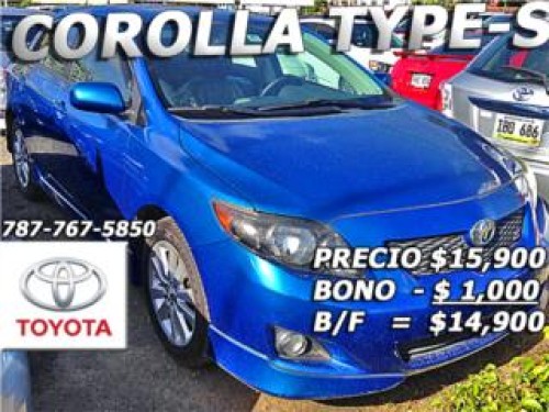 COROLLA TYPE-S