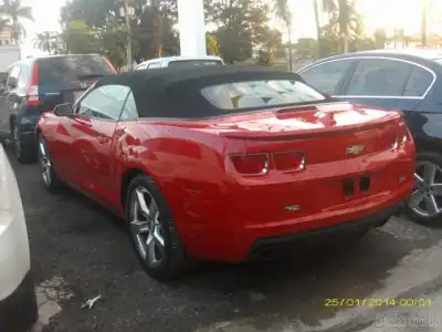 Chevrolet Camaro Ss 2011 Rojo Full En Leder Convertible