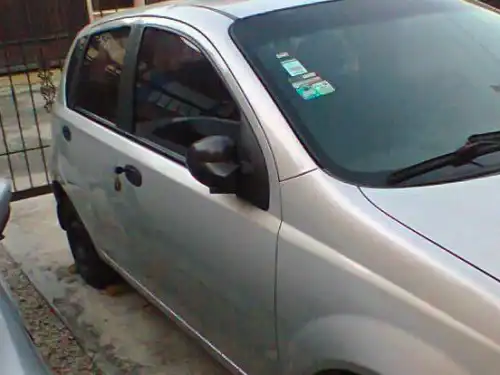 Chevrolet aveo 2006 gris metalico 