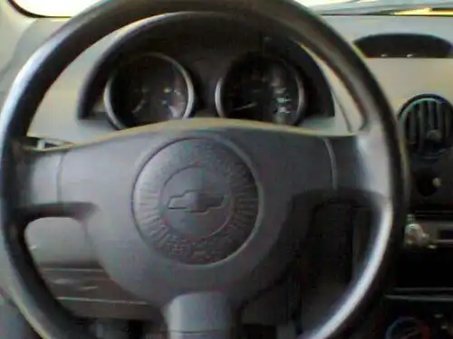 Chevrolet aveo 2006 gris metalico 