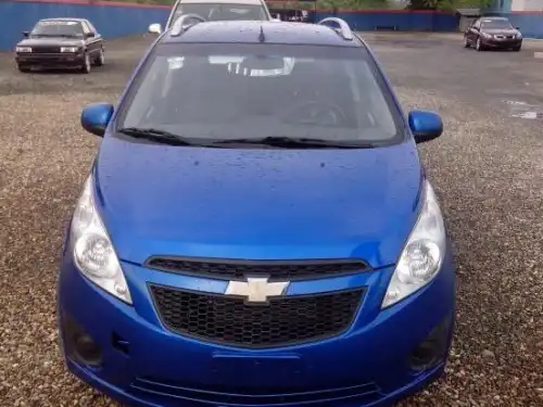 Chevrolet spark 2011 azul 