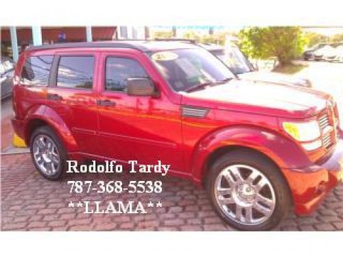 DODGE NITRO SXT 2010 VINO TINTO 