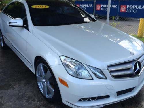 E350 Coupe 2011 Blanco, Premium PKG.