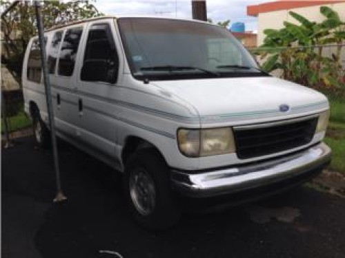 Econoline E150 1992 Car Wash o Carga