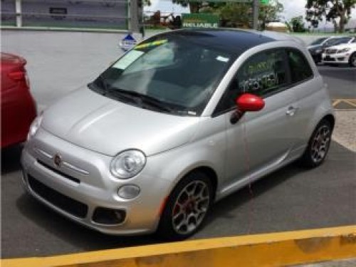 FIAT 500 SROOF,PIEL