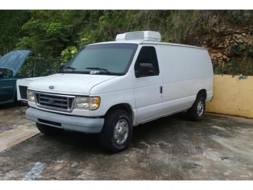 FORD ECONOLINE E350VAN 1996 BLANCO