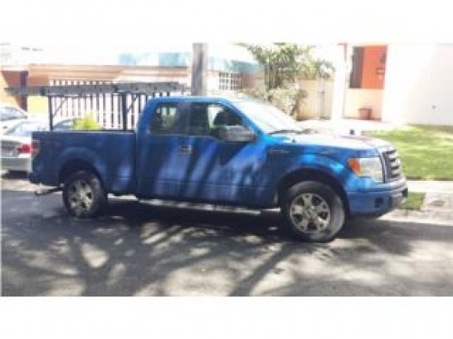 FORD F 150 STX 2010 AZUL METALICA