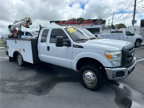 FORD F-350 2012 4X4 6.2 SERVICE BODY GRUA