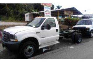 FORD F550 2002 CHASSISSTD 73LT DIESEL