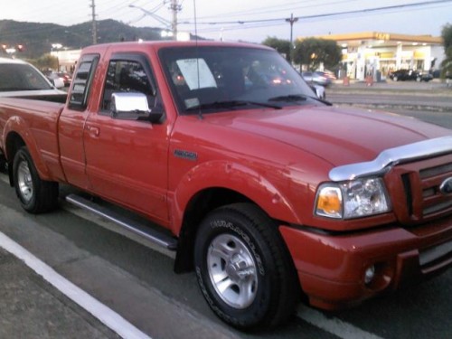 FORD RANGER 2011 CAB 12 LA ROJA ESTA CLEAN