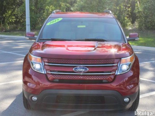 Ford Explorer 15 Limited Roja 3 Lineas Asientos Todo Digital 21 Mil Santo Domingo