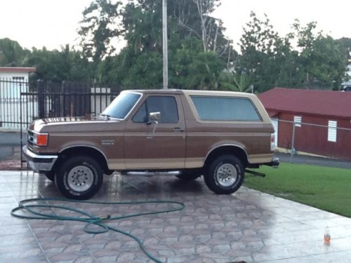 Ford Bronco 1992, V8, Eddie Bauer 4x4 Nitida