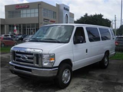 Ford Econoline Wagon Xl Van Blanco 2011