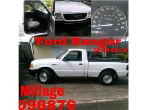 Ford Ranger 2003 cabina sencilla inmaculada