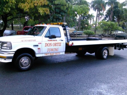 GRUA FLAT BED TURBO DIESEL 7.3 1995 SE VENDE