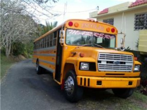 Guagua Escolar Ford 1986