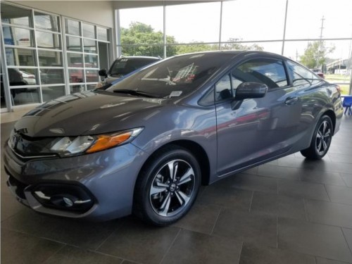 HONDA CIVIC EX CUPE 2015 GRIS OSCURO