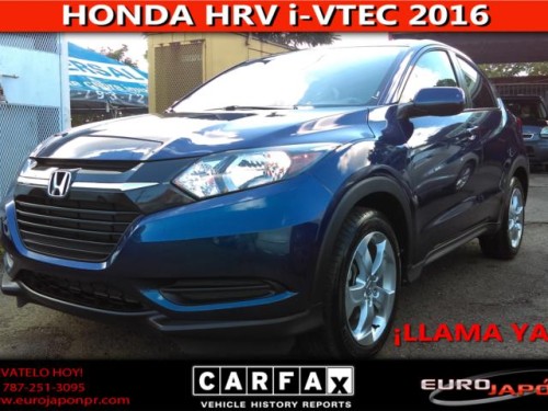 HONDA HRV i-VTEC 2016