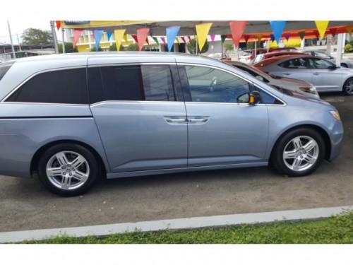 HONDA ODYSSEY 2012 AZUL CIELO TOURING