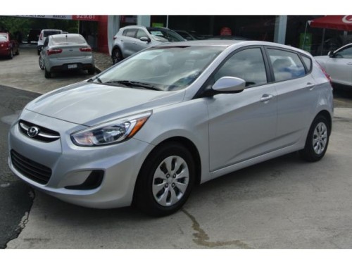 HYUNDAI ACCENT 5DR HB AUTO SE2016 GRIS