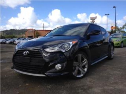 HYUNDAI VELOSTER 2013 TURBO SOLO 3K MILLAS