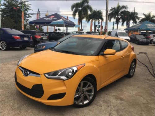 HYUNDAI VELOSTER 2016 26.2 YELLOW