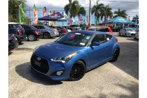 HYUNDAI VELOSTER TURBO BLUE CON BLUE