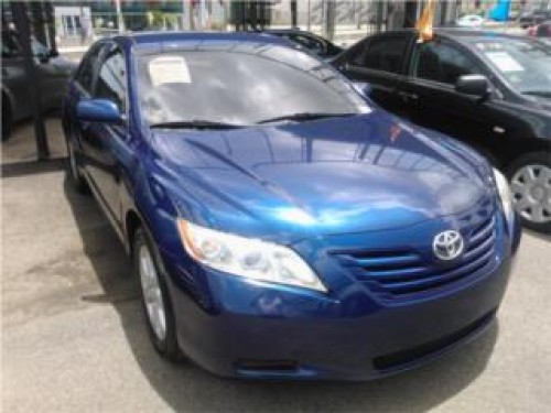 Hermoso Toyota Camry 2008 Azul 4 Cyl