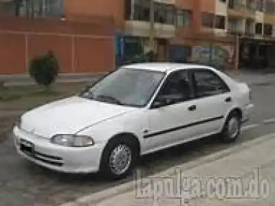 Honda Civic 1993 Gas AutomaticoBlanco Todo Electico F