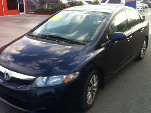 Honda Civic 2009 EX, Azul Americana