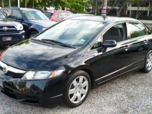 Honda Civic 2010 LX Negro 