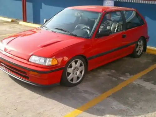 Honda Civic EF HB 91 ROJA